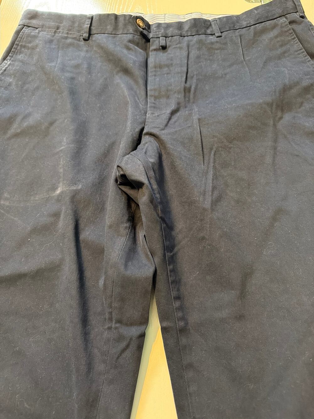 Men’s 40R Faconnable Navy dress pants